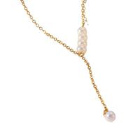 Hao Wu Xuan fashion Necklaces Fashion Minimalist White imitation Pearl Choker Chain French Atmospheric Necklace For Women prezzie