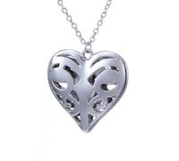 Hao Wu Xuan fashion The Vampire Diaries Necklace Originals Family Caroline Forbes Filigree Heart Locket Vervain Pendant For Women prezzie