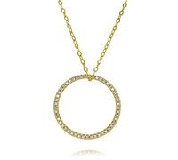 Hao Wu Xuan Gold Loop Charms for Necklace DIY Jewelry Making Circular Ring Shape Pendant for Bracelets Earrings Jewelry Gift