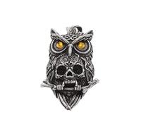 Hao Wu Xuan Hip Hop Fashion Versatile Skeleton Owl Pendants Women's Jewelry Men's Personalized DIY Necklace Accessories
