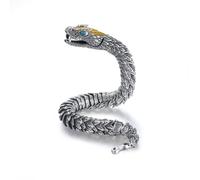 Hao Wu Xuan Luxury r Bracelet for Men Original Design Unique Craftsmanship Hip Hop Style Snake Bangles Jewelry