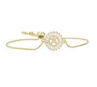 Hao Wu Xuan Luxury Zircon Initial Adjustable Chain Bracelet Fashion Letter A-Z 26 Alphabet Bracelets For Women Men Jewelry Gifts