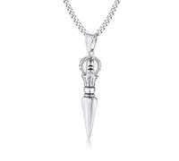 Hao Wu Xuan Men's necklace Pendant Necklaces for Men Boys,Tibetan Buddhism Vajrayana Dorje Necklaces,Amulet Protection Jewelry Gifts fashion