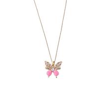 Hao Wu Xuan Micro diamond butterfly necklace with a trendy and trendy vibe, internet famous collarbone chain, 2023 collection, simple an