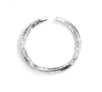 Hao Wu Xuan Mobius Infinity Loop Bangles Carved Fish Elephant Totem Bracelet Men's Twisted Armband Cuff Jewelry Gift