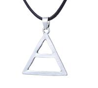 Hao Wu Xuan Necklace Fashion Charm 30 Seconds to Mars Logo Triad Pendant Necklace fashion