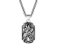 Hao Wu Xuan Norse Mythology Odin Tree of Life Necklaces Men Women Vikings Stainless Steel Pendant Yggdrasil Symbols Amulet Icelandic Jewelry