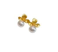 Hao Wu Xuan Ohrringe Aretes Mujer Moda Flower Imitation Pearl Stud Earrings Dangle Earrings Boucles D'oreilles Femme Pendientes Tous