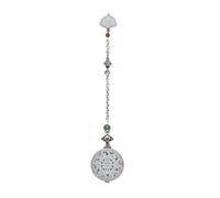 Hao Wu Xuan Original Natural an Jade Round Ruyi Button Pendant Openable Vintage Long Chain Tassel r Jewelry Hanfu Accessories