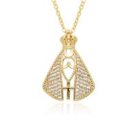 Hao Wu Xuan Our Lady of Saint John of the Lakes Charms Nuestra Señora de San Juan de los Lagos Necklace Pendant Jewelry Gifts