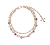 Hao Wu Xuan Punk Luxury Rhinestone Love Heart Keychain Wallet Belt Chain Men Hip Hop Cross Jesus Pendant Jeans Pant Chain Jewelry