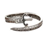 Hao Wu Xuan Retro Classic Creative Sword Shaped Bracelets for Men and Women Fashion Personality Exquisite Open Bracelets Party Jewelry Gifts