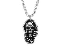 Hao Wu Xuan Retro Skull Titanium steel pendant European and n men