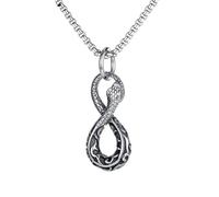 Hao Wu Xuan Rope chain Punk Style Infinity Snake Necklace Gothic Python Snake Pendant Chain Men Women Biker synthesis Fashion Jewelry unique gift gift