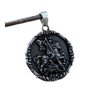 Hao Wu Xuan Saint George Pendant Belief Roman Dragoon Vintage Gift