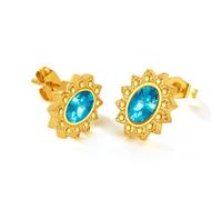 Hao Wu Xuan -selling earrings in Europe and the United States Personalized and fashionable stainless steel geometric shapes versatile inl