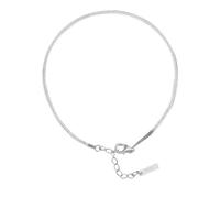 Hao Wu Xuan Simple Anklet Silver Color Knife Pendant on the leg Anklet Summer Beach Bracelets Barefoot Foot 23.5cm(9 2/8") long, 1 Piece