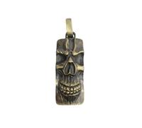 Hao Wu Xuan Skull Men's and Women's Necklaces Military Plate Pendant Fashion Birthday Gift Fashion Retro Party GiftMen'sJewelry