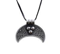Hao Wu Xuan Slavic Female amulet Pendant Slav Necklace Fertility Moon Jewelry Medieval Dark Ages