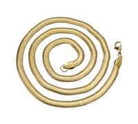 Hao Wu Xuan Snake Choker Chain for Men Boy Women Italian Smooth Long Neck Necklace Africa Party Birthday Summer Jewelry Accessories