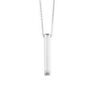 Hao Wu Xuan Stainless Steel Anxiety Necklaces for Women Stress Relief Breathing Meditation Necklace Yoga Ritual Female Jewelry Accessories
