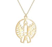 Hao Wu Xuan Steel Candle Charm, Laser Cut Pendants, Mistletoe Charm, Winter Holiday Charms Findings, Jewelry Making Supp