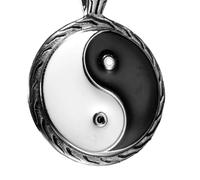 Hao Wu Xuan Tai Chi Necklaces Pendants Stainless Steel Men Women Taiji Chinese Culture Chain Jewelry Gift Accessories