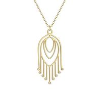 Hao Wu Xuan Tassel Necklace Men chains Necklaces for women pendant necklace Women's stainless steel necklace Jewelry