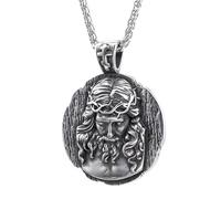Hao Wu Xuan Unique Shepherd Pendant for Men Stainless Steel Crown of s Necklaces Amulet Jewelry Never Fading