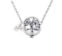 Hao Wu Xuan Urn Necklace for Women Ashes Dandelion Cremation Necklace for Human & Pet Ashes - Memorial Jewelry Hold Loved Ones's Ashes