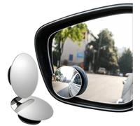 Hao Zhu blind spot mirrors for cars, 2-Pack 5cm 360° Swivel Convex Mirrors