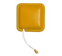 haoa Tape Measure for Body Measuring, 79Inch/2Meters Retractable Measuring Tape for Body Fabric Sewing, Tailor, Knitting Cloth, Craft, Measurements Dual Sided (Square,1 Pack) (Yellow)