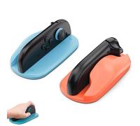 HAOBIN 2 stück Maus Griffe kompatibel mit Switch 2 Joy Cons Komfortabel Ergonomisch Rutschfeste Handgriffe Kit Zubehör für Neue Switch 2 Modelle 2025 Einfache Installation (Blau orange)