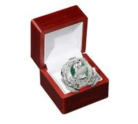 haobook Rugby 2025 Eagles Championship Ring Replica With Gift Box 59th Super Champion Collectable Rings Gifts for Fans Men Alumni & Collectors,13#