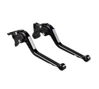 HAOCNC 1 Pair of Motorcycle Clutch Brake Levers Compatible with 675 2006-2017 675 Street Triple R 2009-2016 Speed Triple 2008-2010 Models(Black Long)