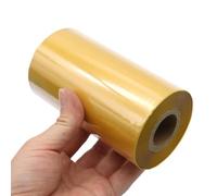 HAOCNC 110mmX300m Yellow Thermal Transfer Ribbon For Barcode Printing Wax Ribbon Compatible With Label Printers 50mm 60mm 70mm 80mm 90mm 100mm 110mm 300m Wax Ribbon Roll(Yellow 100mm 300m)