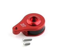 HAOCNC 25T Metal Servo Arm Horn Compatible With 1 10 Scale RC Crawler Cars And TRX6 Models Upgrade Replacement Part(Red)