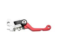 HAOCNC CNC Aluminum Clutch Brake Levers Compatible with Kayo T2 T4 T6 K2 K6 K6R KT250 Fits EXC EXCF SX SXF XC CRF Motorcycle Models(KL Red Brake)