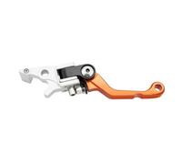HAOCNC CNC Aluminum Clutch Brake Levers Compatible with Kayo T2 T4 T6 K2 K6 K6R KT250 Fits EXC EXCF SX SXF XC CRF Motorcycle Models(CQR Orange Brake)