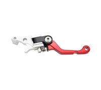 HAOCNC CNC Aluminum Clutch Brake Levers Compatible with Kayo T2 T4 T6 K2 K6 K6R KT250 Fits EXC EXCF SX SXF XC CRF Motorcycle Models(CQR Red Brake)