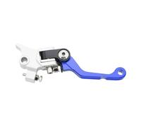 HAOCNC CNC Aluminum Clutch Brake Levers Compatible with Kayo T2 T4 T6 K2 K6 K6R KT250 Fits EXC EXCF SX SXF XC CRF Motorcycle Models(KTM Blue Brake)