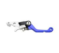 HAOCNC CNC Aluminum Clutch Brake Levers Compatible with Kayo T2 T4 T6 K2 K6 K6R KT250 Fits EXC EXCF SX SXF XC CRF Motorcycle Models(CQR Blue Brake)