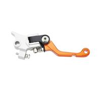 HAOCNC CNC Aluminum Clutch Brake Levers Compatible with Kayo T2 T4 T6 K2 K6 K6R KT250 Fits EXC EXCF SX SXF XC CRF Motorcycle Models(KTM Orange Brake)