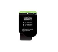 HAOCNC Toner Cartridge Developing Bin Waste Powder Box With Chip Compatible With C2330K0 C233HK0 C233HM0(C233 BK 3000pages)