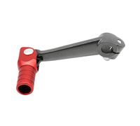 HAOCNC Universal Folding Aluminum Gear Shift Lever Compatible with ATV Dirt Bike NC250 BSE Apollo Kayo T2 T4 110cc to 250cc Motorcycles(Titanium Red)