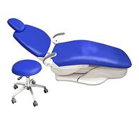 HAODING 4pcs/Set Protective Full Dental Chair Cover Advanced Milk Silk + Composite Film Waterproof Material, for Dental Chair, Seat, Headrest(Color:A)