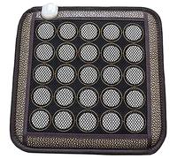 HAODING Far Infrared Natural Jade Tourmaline Heating Pad Pro Hot Stone Therapy Mat With Smart Controller, Infrared Heat Therapy Healing, Adjustable Temperature And Auto-Shut, 45 * 45 cm