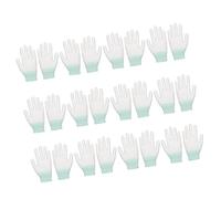 Haodream 12 Pair PVC Dotted Gloves for Antislip and Electrostatic Discharge in Industrial Applications Breathable Gloves