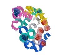 Haodream 20 Pcs Bobbin Clamps Holders Thread Organizing Bobbin Holder Clips Silicone Spool Huggers Thread Holders for Embroidery