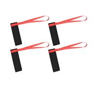 Haodream 4 Pcs Sport Glove Straps Unisex Ski Wrist Elastic For Woman Man Kids
